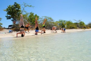 Yoga on the Beach